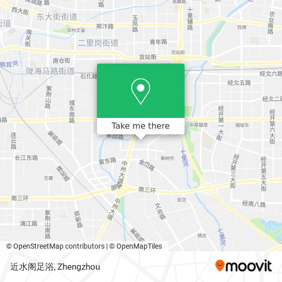 近水阁足浴 map