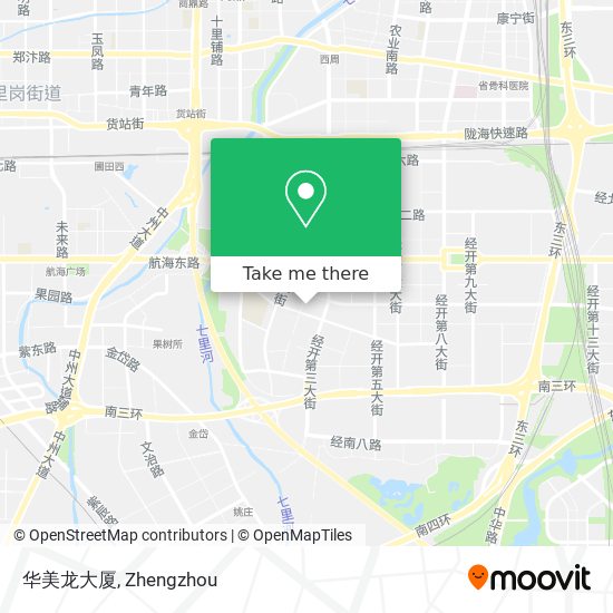 华美龙大厦 map
