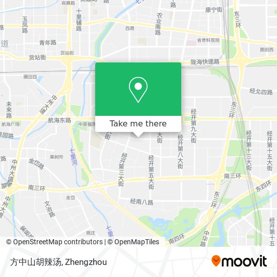 方中山胡辣汤 map