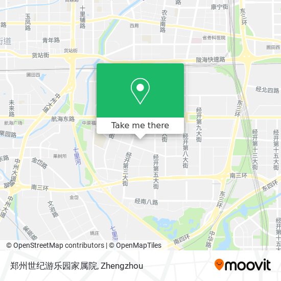 郑州世纪游乐园家属院 map