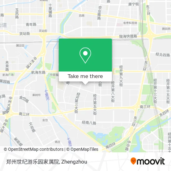 郑州世纪游乐园家属院 map