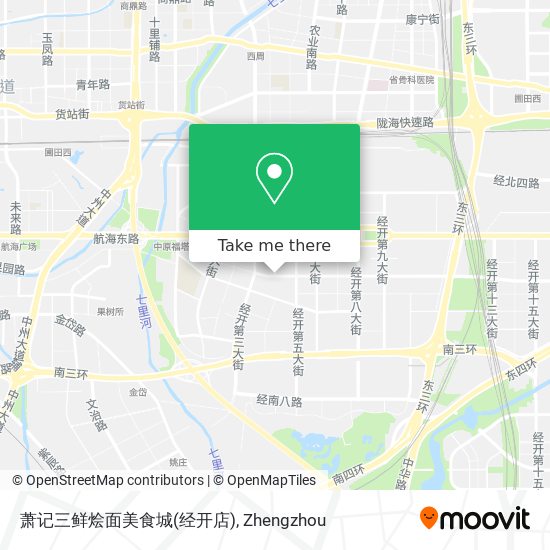 萧记三鲜烩面美食城(经开店) map