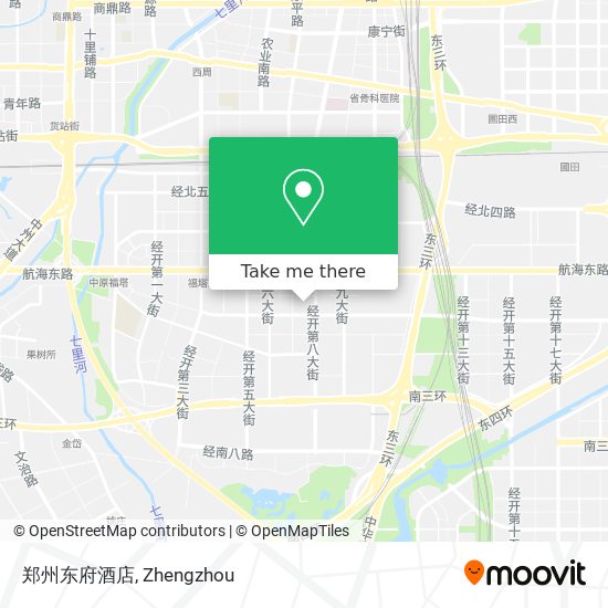 郑州东府酒店 map