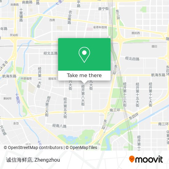诚信海鲜店 map