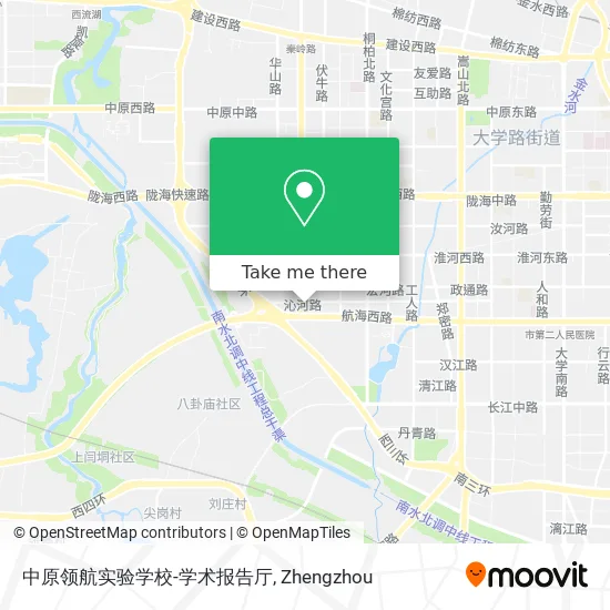 中原领航实验学校-学术报告厅 map