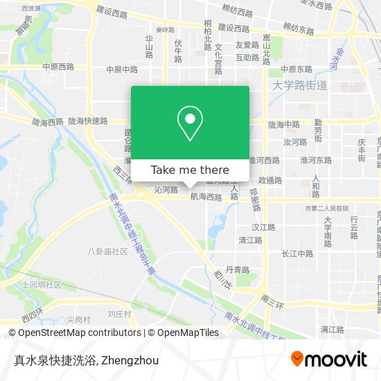 真水泉快捷洗浴 map