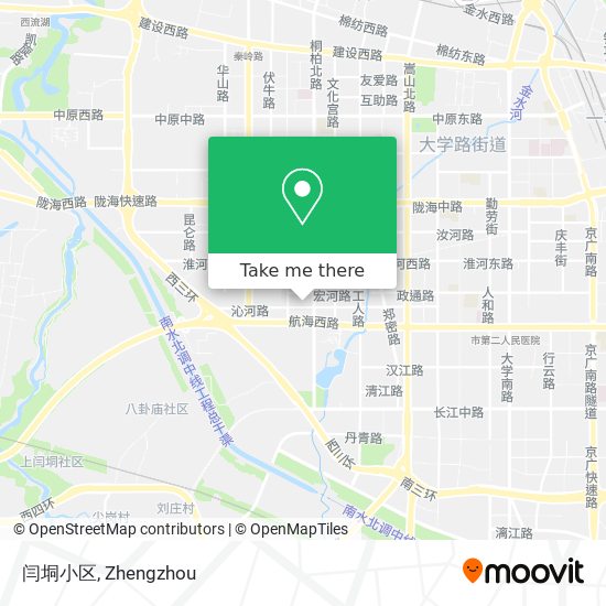 闫垌小区 map