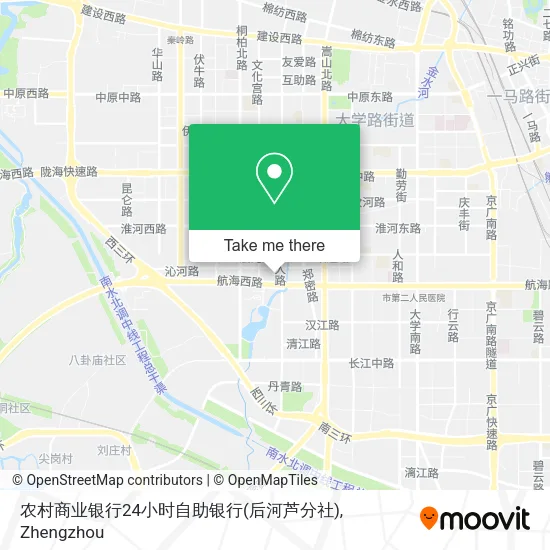 农村商业银行24小时自助银行(后河芦分社) map