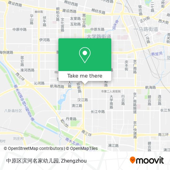 中原区滨河名家幼儿园 map