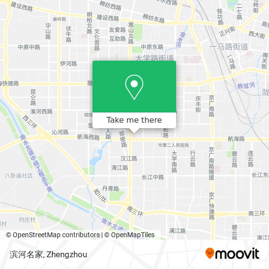 滨河名家 map
