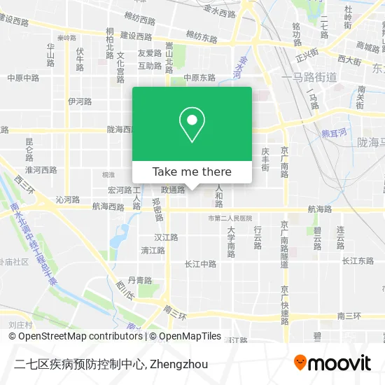 二七区疾病预防控制中心 map