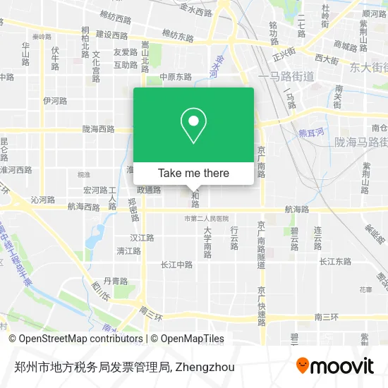 郑州市地方税务局发票管理局 map