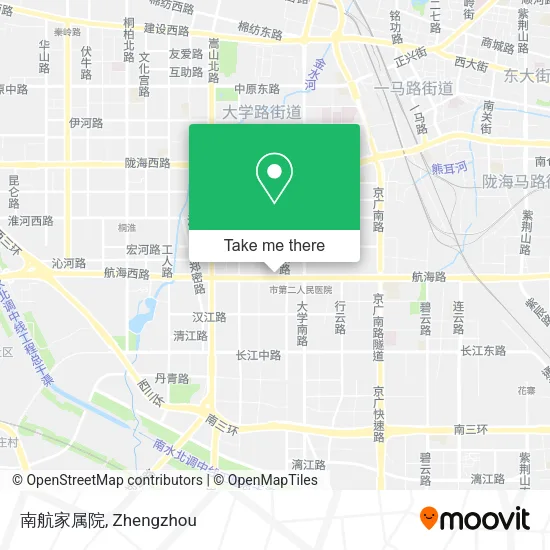 南航家属院 map