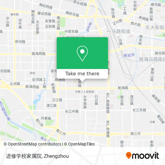 进修学校家属院 map