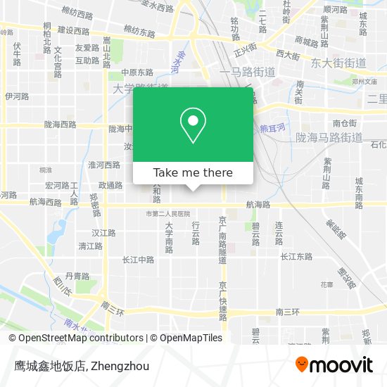 鹰城鑫地饭店 map