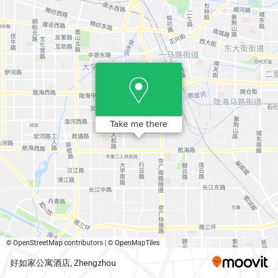 好如家公寓酒店 map