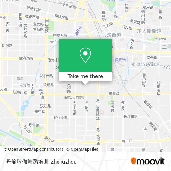 丹瑜瑜伽舞蹈培训 map