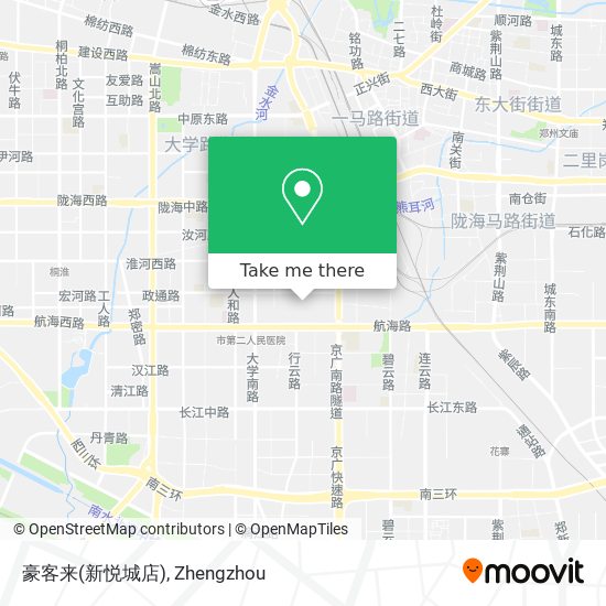 豪客来(新悦城店) map