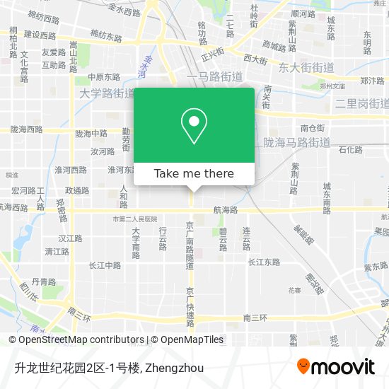 升龙世纪花园2区-1号楼 map