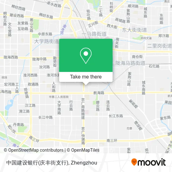 中国建设银行(庆丰街支行) map