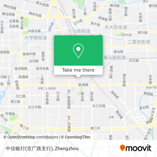 中信银行(京广路支行) map