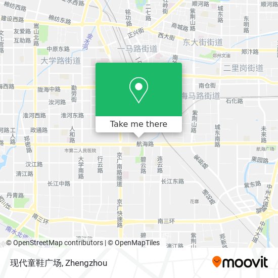 现代童鞋广场 map