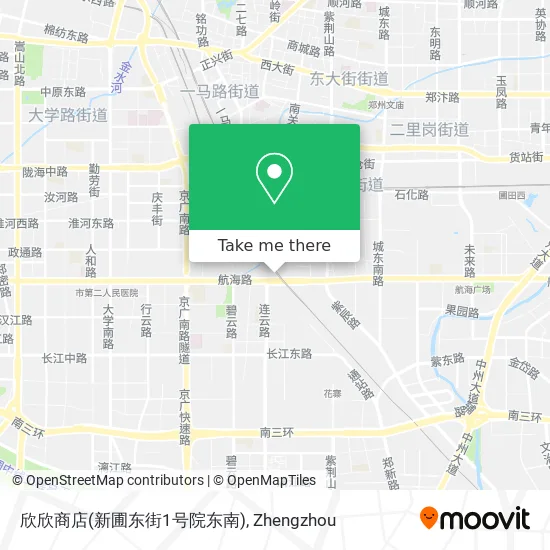 欣欣商店(新圃东街1号院东南) map