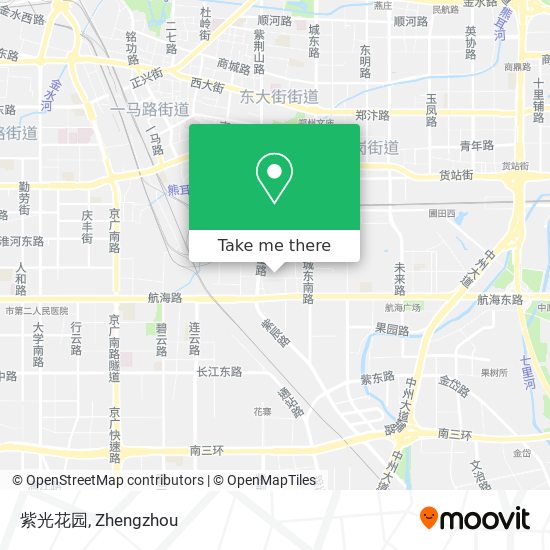 紫光花园 map