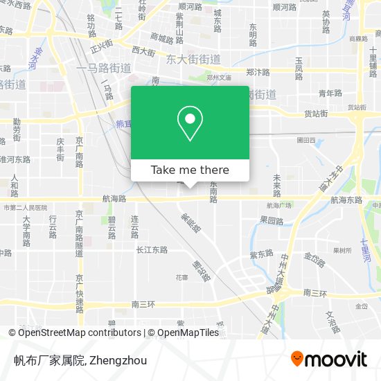帆布厂家属院 map