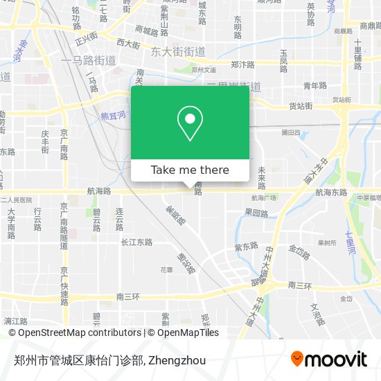 郑州市管城区康怡门诊部 map