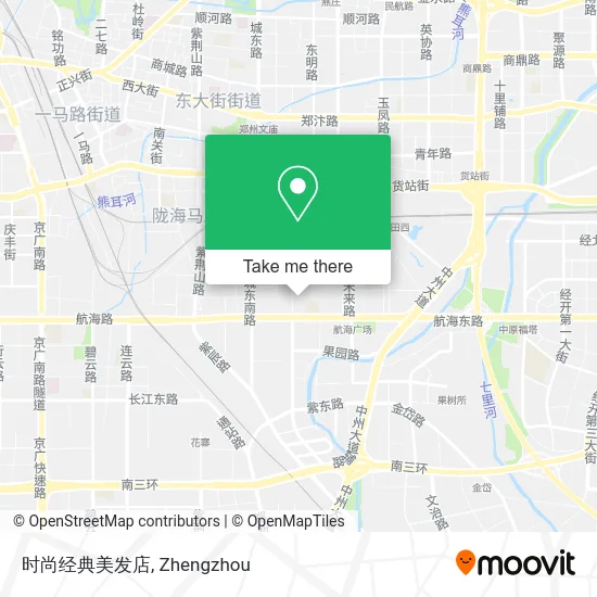 时尚经典美发店 map