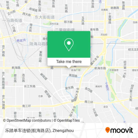 乐踏单车连锁(航海路店) map