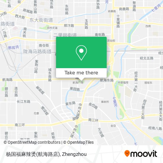 杨国福麻辣烫(航海路店) map