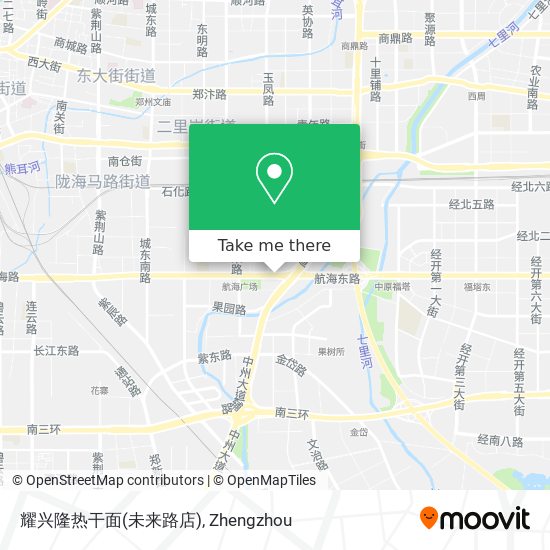 耀兴隆热干面(未来路店) map