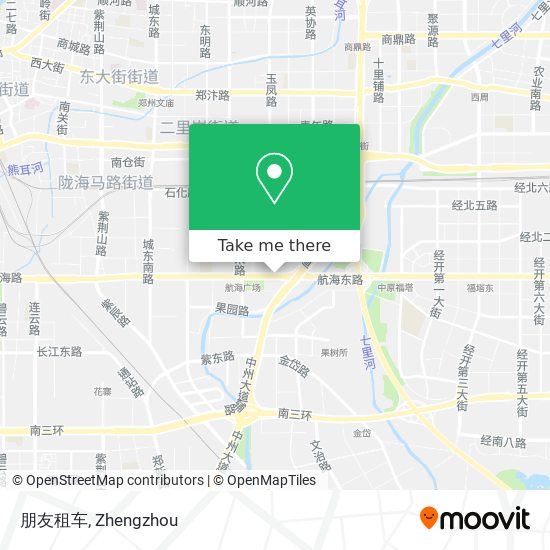 朋友租车 map