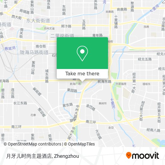 月牙儿时尚主题酒店 map