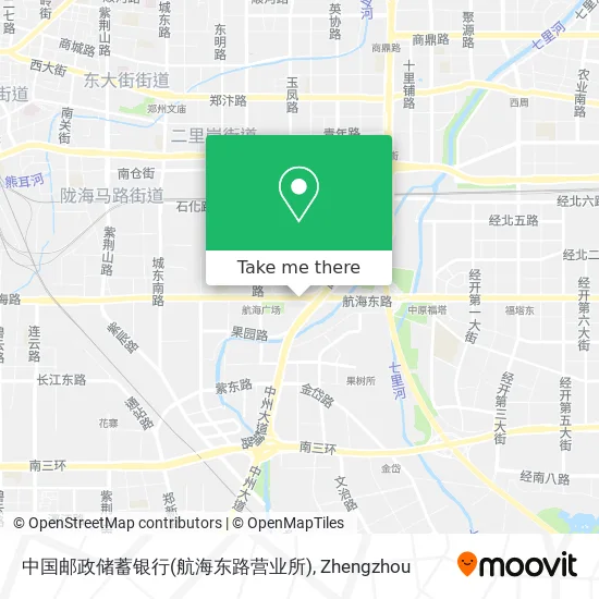 中国邮政储蓄银行(航海东路营业所) map