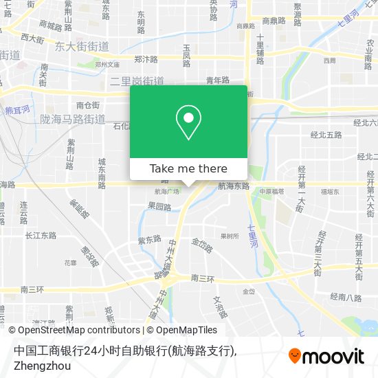 中国工商银行24小时自助银行(航海路支行) map
