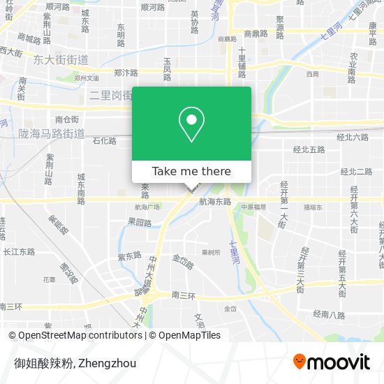 御姐酸辣粉 map