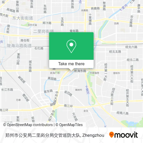 郑州市公安局二里岗分局交管巡防大队 map