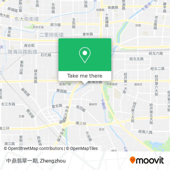 中鼎翡翠一期 map
