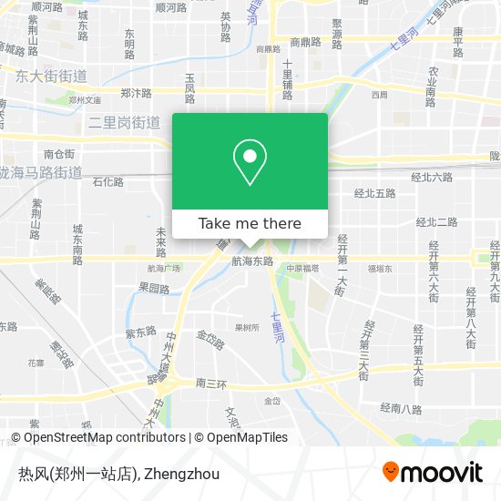 热风(郑州一站店) map