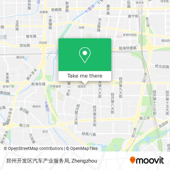 郑州开发区汽车产业服务局 map