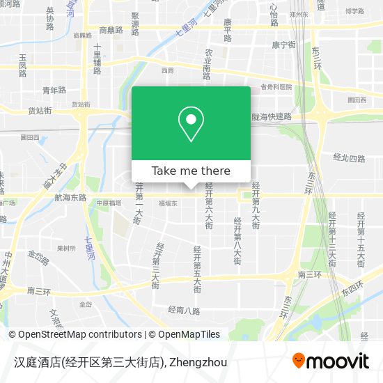 汉庭酒店(经开区第三大街店) map