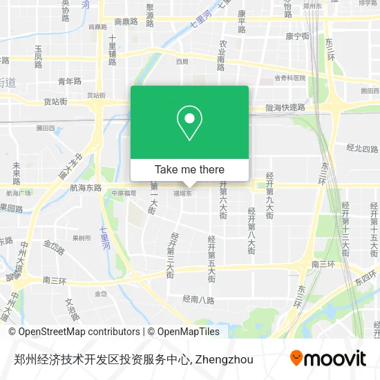 郑州经济技术开发区投资服务中心 map