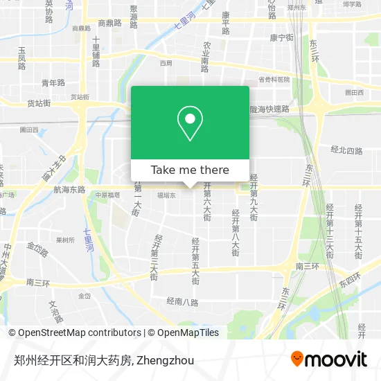 郑州经开区和润大药房 map