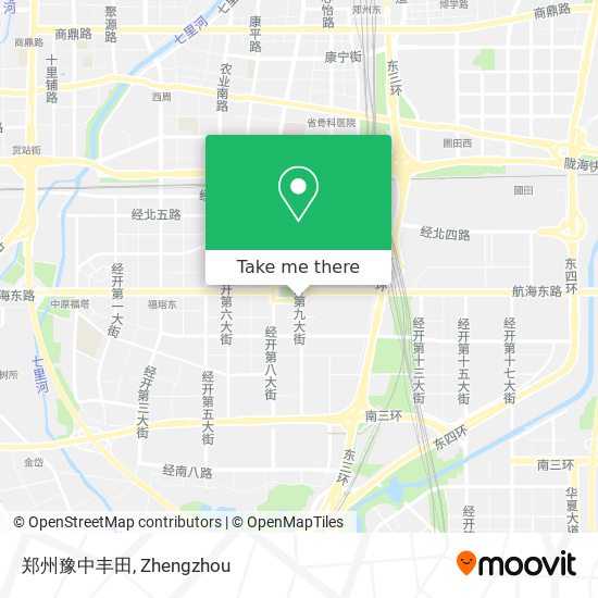 郑州豫中丰田 map