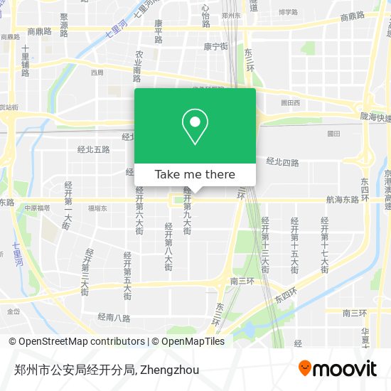 郑州市公安局经开分局 map