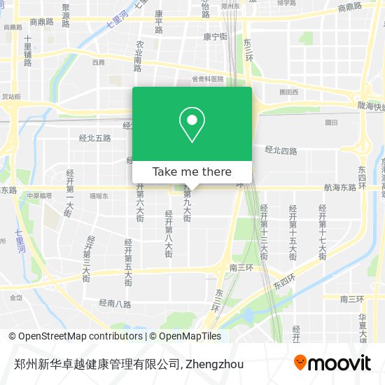 郑州新华卓越健康管理有限公司 map