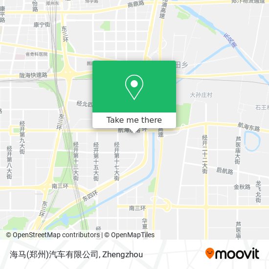 海马(郑州)汽车有限公司 map